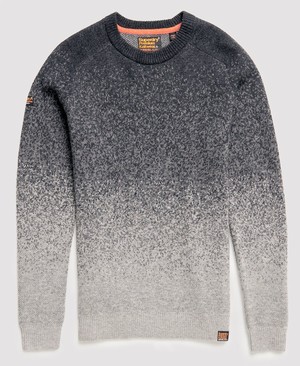 Superdry Exposure Dust Crew Neck Férfi Ugró Szürke | DAKUJ3479